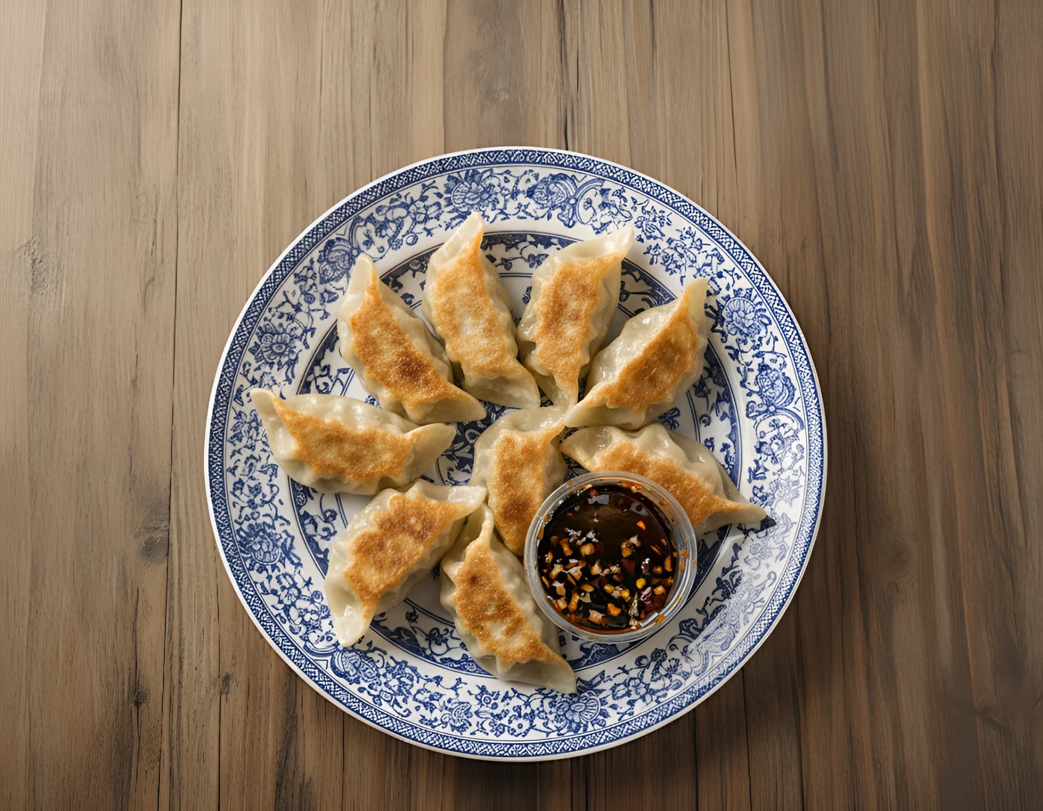 Pan Fried Pork Dumplings - Authentic Chinese Food East Harlem NYC